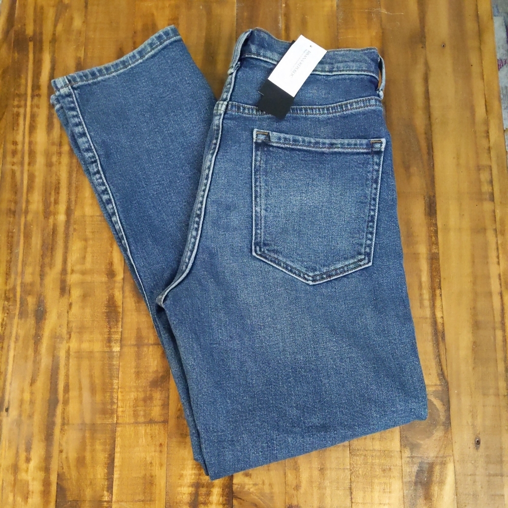 NWT Banana Republic High Rise Straight Leg Ankle